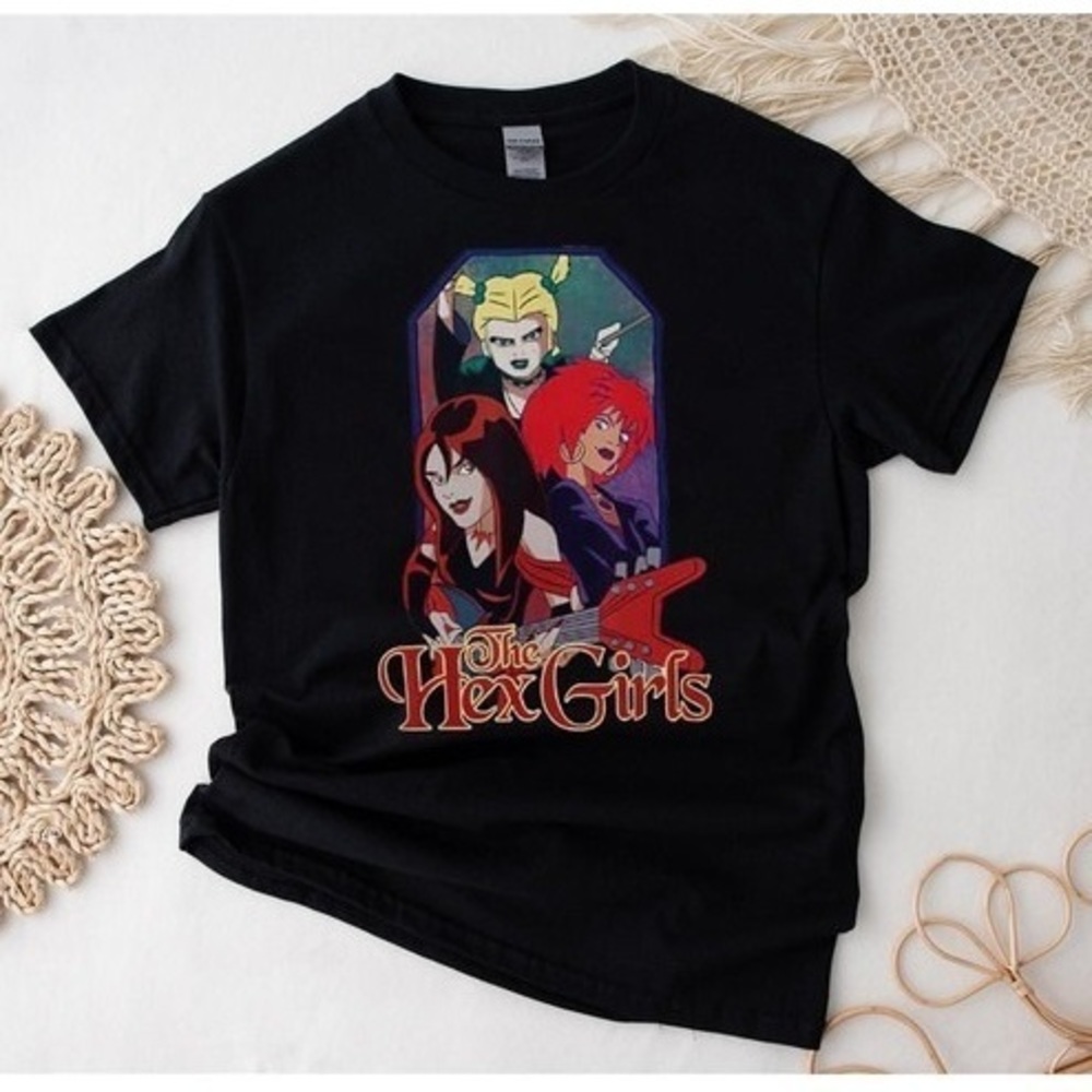 The Hex Girls Shirt, The Hex Girls Rock Band Music T-Shirt